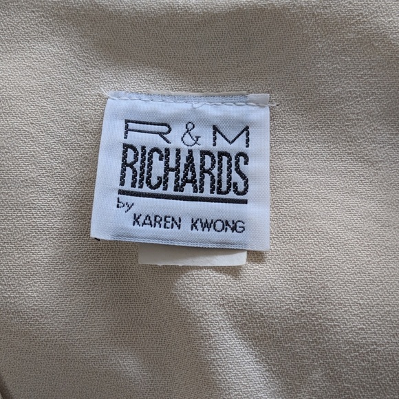 Vintage R M Richards Beaded Suit Jacket with Skirt - Picture 7 of 8